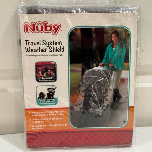 NEW Nuby Clear Travel System Weather Shield for Strollers - Picture 3 of 7